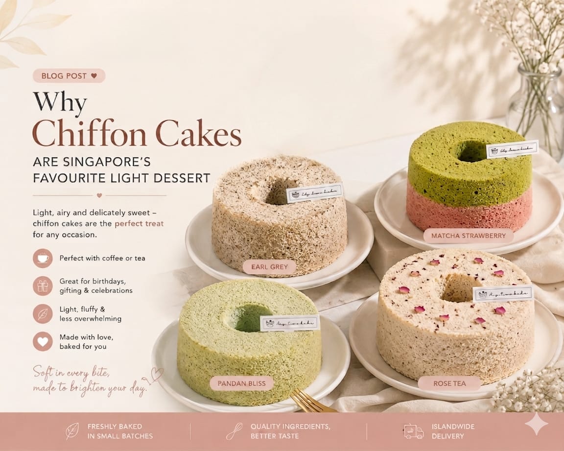 Why Chiffon Cakes Are Singapore’s Favourite Light Dessert