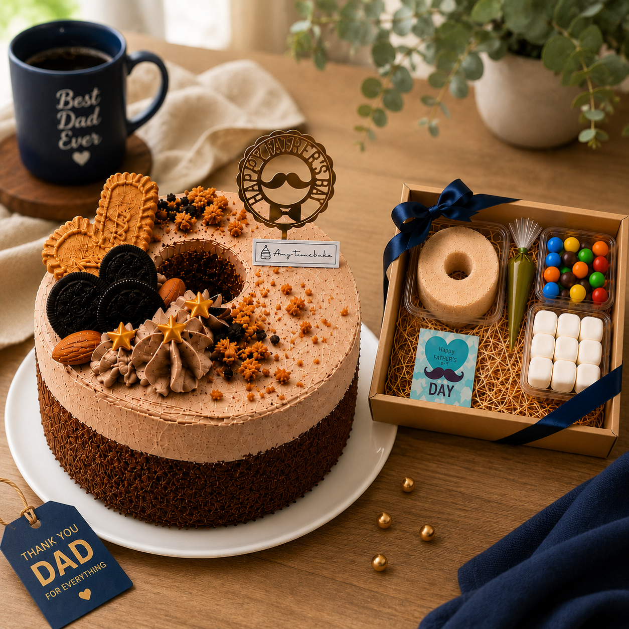 Midnight Indulgence Father's Day Chiffon
