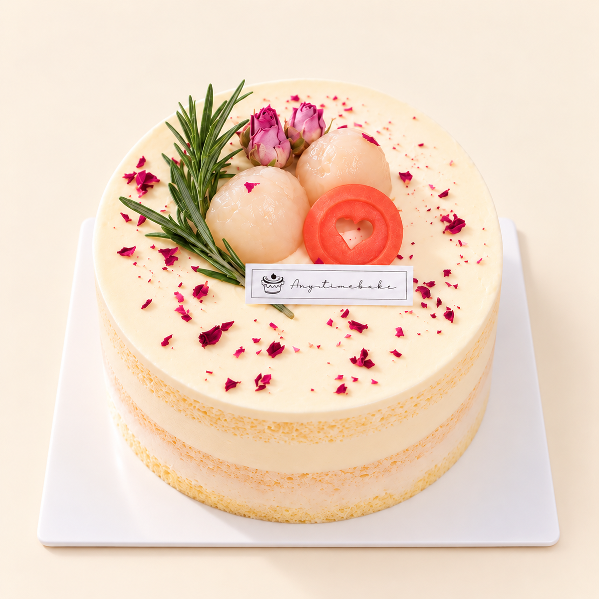 Rose Lychee Blossom Chiffon