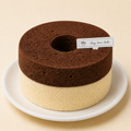 Dark Chocolate x Vanilla Duo Souffle Chiffon
