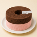 Dark Chocolate x Strawberry Duo Souffle Chiffon
